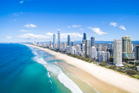 Surfer-Paradise-beach-view-dezwaans tax and accounting